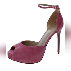 Sam Edelman Women's Florencia Pump Suede Rose NWOB Sz 10.5